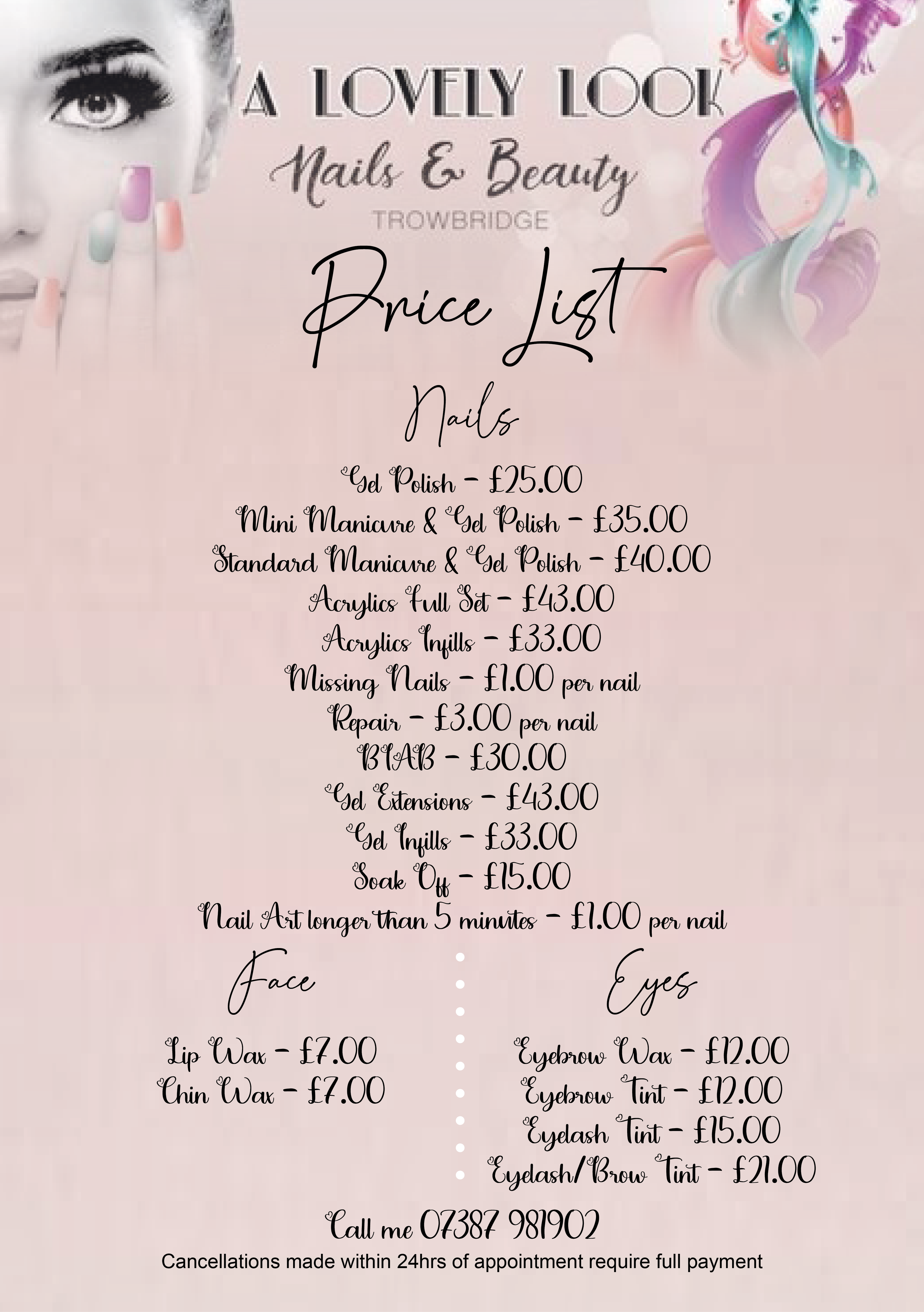 Price List